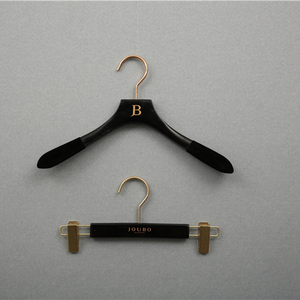 Premium Custom Logo Luxury <strong>Wooden</strong> <strong>Coat</strong> Suit Jacket Hanger for Wardrobe Single Tier Display <strong>Stand</strong> - Product Image 5