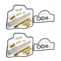 2 ensemble Moto Carburateur Kit De Réparation avec Flotteur Bol Joint pour Suzuki RGV250 Gamma VJ21 1988-1991 VJ22 1991-1996 20-VJ22CR