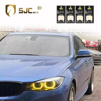 Module de feux de jour jaunes à LED SJC Car Parts pour BMW Série 3 GT F34 2013 - 2016, système d'éclairage à LED jaunes DRL