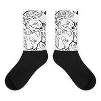 Impossible # 16 paires de chaussettes 3D en Spandex et Polyester, confortables, avec impression numérique par sublimation de dessins animés, jetables, pour usage quotidien, cadeau, avec semelle chauffante