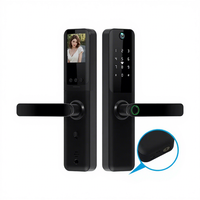 Tuya App Digitale Slimme Camera Slot Intelligent WiFi Vingerafdruk Slimme Deurslot Ingebouwd Scherm voor Huisbeveiliging