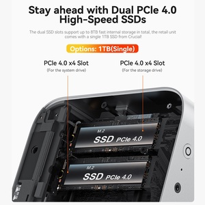 Mini PC Ser9 Pro Haute Performance Prix Usine AI 9 365 32 Go/1 To SSD Wifi6 pour Maison, Entreprise et Divertissement Ser9 Pro - Product Image 4