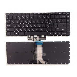 Teclado Retroiluminado para Portátil RU, Repuesto para HP Serie 14-AB, 100% Probado, Alta Calidad, Envío Rápido, Venta al Por Mayor - Product Image 3