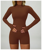 Veste de course à manches longues pour femme avec logo personnalisé, séchage rapide, hauts de yoga, chemises d'entraînement zippées pour la gym – Vente en gros
