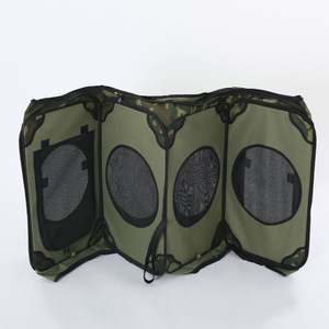 Corral Plegable de Alta Calidad para Mascotas, de 8 Paneles, con Malla Transpirable Antiarañazos - Product Image 6