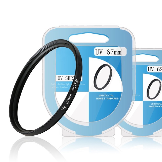 37 40.5 43 46 49 52 55 58 62 67 72 77 82 mm UV Digital Filter Lens Protector for canon DSLR SLR Camera With Package
