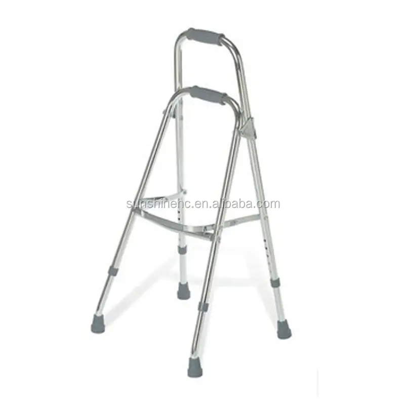 Trotteur héi wa216 pour adultes, appareil à 4 jambes en aluminium léger pour personnes âgées
