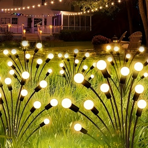 Lampes solaires oscillantes pour jardin, effet luciole, éclairage décoratif extérieur en forme d'étoile pour allée, chemin, décoration de mariage - Product Image 4