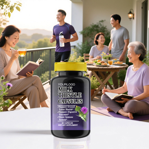 Cápsulas Personalizadas para a Saúde Adulta: Complexo de Ômega com Cardo Mariano para Promover Energia e Vitalidade - Cápsulas de Extrato de Cardo Mariano - Product Image 3