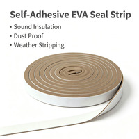 Bande de joint en mousse EVA marron à cellules fermées, résistante à la chaleur, pour le remplissage de vide, du fabricant Gap-filling