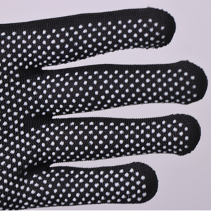 13 ölçer Polyester örme çift taraflı kaymaz mavi PVC noktalar kaplı nefes emek güvenliği çalışma eldivenler - Product Image 6