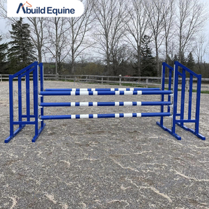 Barriera per Salto Equestre a Forma Semplice Resistente ai Raggi UV con Binario a Occhiello - Product Image 4