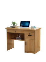 Table d'ordinateur tendance en gros avec tiroirs intégrés et résistants à l'eau pour des environnements de bureau de direction polyvalents