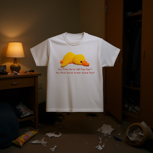 Maglietta Divertente con Meme, T-Shirt Cringe, Regalo Scherzoso Inadeguato, Maglietta Divertente e Infrangibile per Uomini Donne Unisex - Product Image 3