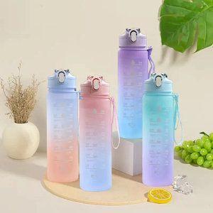 Bouteille d'eau de 900 ml en gros, gourde de sport motivante anti-fuite pour le voyage, la gym, le fitness et la cuisine - Product Image 6