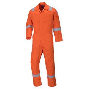 PORTWEST - FF50ORR50 Combinaison résistante orange Aberdeen FR-VÊTEMENTS DE TRAVAIL ANTIFLAMME EAN 5036108258666 - Product Image 1