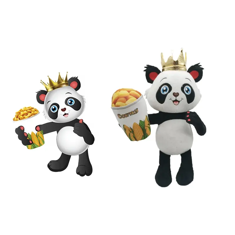 Rongtuo Hot Selling Plush Panda Stuffed Toy Custom Soft Toy