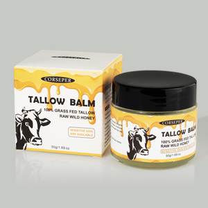 มอยเจอร์ไรเซอร์เนื้อวิปปิ้งจากไขมันวัวออร์แกนิคธรรมชาติ ผลิตโดย OEM ของเกาหลี สำหรับผิวหน้าและผิวกาย บาล์มน้ำผึ้งผสมไขมันวัว - Product Image 1