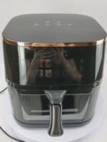 Friteuse à air électrique multifonctionnelle domestique à écran tactile intelligent, grande capacité (8L, 10L, 12L), version visuelle automatique
