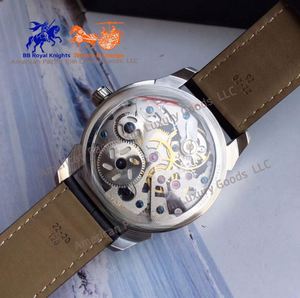 Montre mécanique pour homme de qualité supérieure 5A, haut de gamme, classique, rétro, avec cadran transparent et fond transparent, étanche - Product Image 6