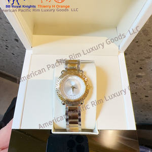 Montres-bracelets élégantes pour femmes, étanches, cadran carré, mouvement à quartz, design perle sur verre minéral, pour tenue habillée - Product Image 1