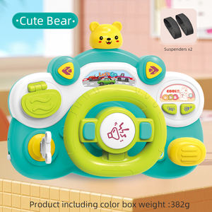 Juguete de <span class=keywords><strong>Volante</strong></span> <span class=keywords><strong>para</strong></span> Bebés, Juguete de Aprendizaje <span class=keywords><strong>Interactivo</strong></span>, Experiencia de Conducción Realista con Sonido y Luz - Product Image 6