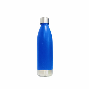 <b>Plastic</b> Water Bottle With Stainless Steel Bottom Reusable Travel <b>Drinkware</b> Cylindrical Shape General Use - Product Image 3