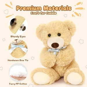 Alta calidad 14In pequeños juguetes de peluche a granel animales de peluche oso de peluche para Baby Shower decoraciones niños - Product Image 3