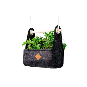 Pots à fleurs décoratifs en feutre et paniers suspendus pour bonsaïs, pots à fleurs suspendus, pots suspendus de style Instagram pour la maison, personnalisables. - Product Image 4