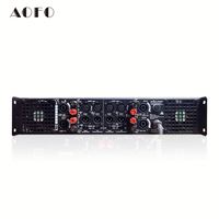 Amplificateur de puissance professionnel AOFO AC4650 4x600W 4 Ohm en métal avec audio haute résolution pour KTV, club, scène extérieure