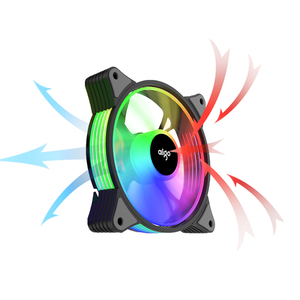 Ventilateur de boîtier <span class=keywords><strong>Aigo</strong></span> (OEM) AR12 120 mm ARGB, ventilateur de boîtier d'ordinateur silencieux, refroidissement haute performance, ventilateur CPU - Product Image 2
