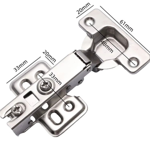 Hidden Hydraulic Soft Close Damping Buffer Cold Rolled Steel Furniture Hardware Cabinet Wardrobe Door Kitchen Adjustable Hinge
