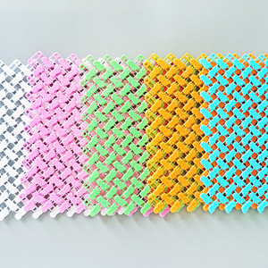 Bath Mats Anti Slip Square Shower Floor Mat Bathroom Non Slip Tile Pad For Bath Room With Colorful Design - Product Image 3