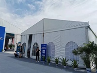 20x20m 20x25m accessoires de camping bâche pour événement location d'équipement équipement de location pour événements tente gonflable