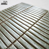 Kit vert menthe kat mosaïque murale en forme de doigt carrelage de sol mosaïque en céramique