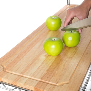 ASSMILE 3-Tier Chrome Bakers <strong>Wire</strong> <strong>Rack</strong> With Moveable Wooden Top Kitchen Organizer <strong>Rack</strong> Microwave <strong>Oven</strong> <strong>Wire</strong> Shelf Storage <strong>Rack</strong> - Product Image 3