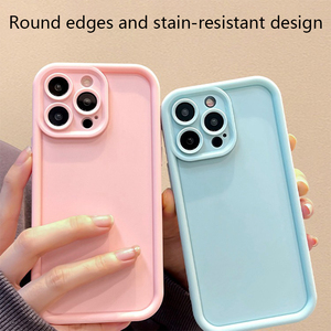 <span class=keywords><strong>Coque</strong></span> de téléphone TPU couleur bonbon, toucher peau, épaissie, antidérapante et antichute, la plus vendue pour <span class=keywords><strong>iPhone</strong></span> 17 16 Pro Max - Product Image 2