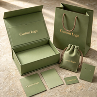 Coffret cadeau magnétique personnalisé pour bijoux, boîte rigide avec insert, sac en papier, pochette, cartes, logo, boîte en papier magnétique, boîtes d'emballage en carton