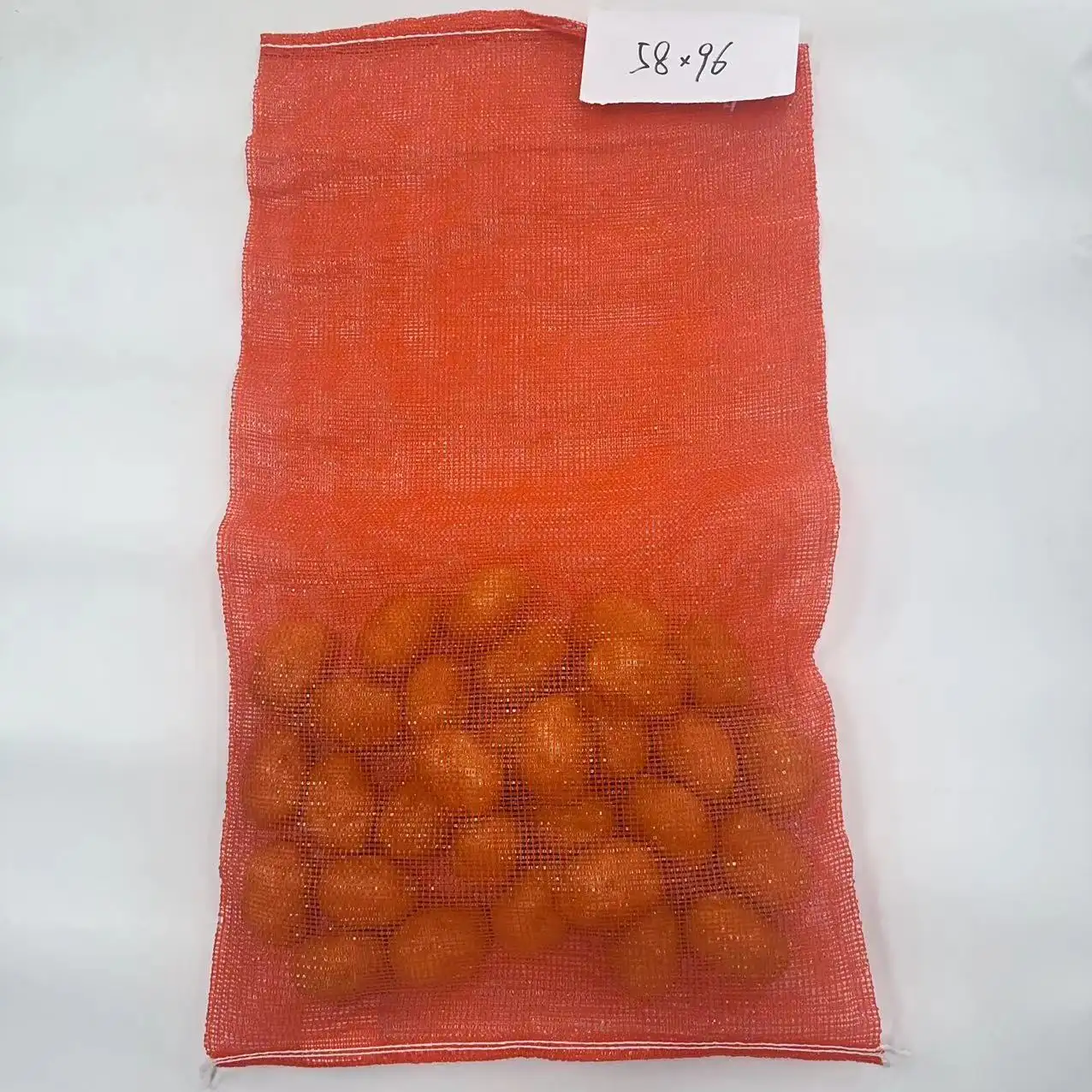 EGP 공장 고품질 PP 짠 레노어 메쉬 그물 가방 장작 감자 마늘 양파 야채에 대한 신선한 과일 포장 가방