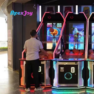 Münzbetriebene Metall-Unterhaltungsautomaten für <span class=keywords><strong>Arcade</strong></span>-Basketballspiele, Kommerzielle Spielhallen, Street-Basketball, Boxen mit Bewegungssensor, Schnell - Product Image 4