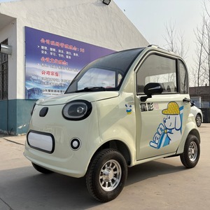 XINGPENG Piccoli <span class=keywords><strong>Tram</strong></span> Elettrici a Bassa Velocità a Due Porte con Batteria agli Ioni di Litio, Autonomia 101-200km per Spostamenti Quotidiani - Product Image 3