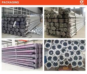 SLOER özel konik konik galvanizli çift tek Arms 4m 5m 6m 7m 8m 9m 10m 11m 12m fener direği sokak ışık direği - Product Image 4