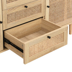 עץ גפן טבעי לוח צד ריהוט סלון אלגנטי לשימוש ביתי או מלון - Product Image 2