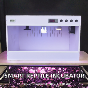 PVC Smart Haustier-Inkubator Quadratisches Terrarium/<span class=keywords><strong>Vivarium</strong></span> Intelligente Temperaturregelung Wasserdichte Belüftung für Reptilien und Amphibien - Product Image 2