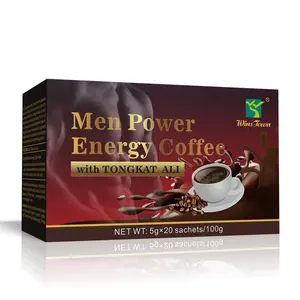 Caffè Naturale alle Erbe per Uomini con Maca Biologica e Tongkat Ali, Caffè Istantaneo Energetico Nero per Uomini, Etichetta Privata, Vendita all'Ingrosso - Product Image 5