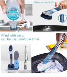 Cepillo mágico de carga USB portátil a prueba de agua 5 en 1, Cepillo giratorio para limpieza eléctrica, cepillo para fregar la cocina - Product Image 4