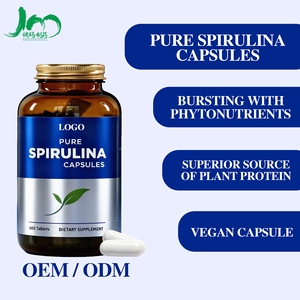 Complément alimentaire de haute qualité, étiquette privée, fournisseur de spiruline personnalisée, spiruline biologique nutritive en comprimés - Product Image 3