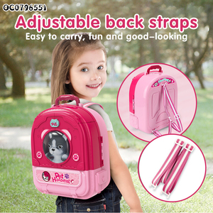 Zaino di alta qualità <span class=keywords><strong>per</strong></span> bambine finta set di giocattoli <span class=keywords><strong>per</strong></span> negozi di animali domestici <span class=keywords><strong>per</strong></span> bambini - Product Image 5