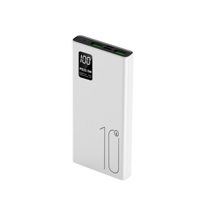 <span class=keywords><strong>10000mAh</strong></span> mỏng ngân hàng điện cầm tay 22.5W QC sạc nhanh dẫn hiển thị & đôi cổng USB cho du lịch - Product Image 1