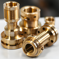 Servicios de mecanizado CNC personalizados Torneado y fresado de alta precisión Aluminio Acero inoxidable Titanio Piezas de latón